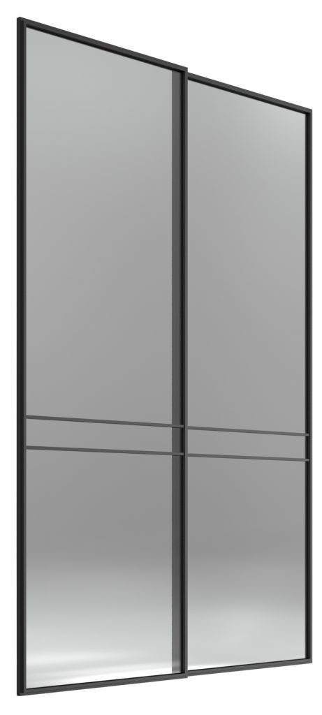 Дизайн створки GR4 межкомнатной перегородки SOFIA коллекция Grafica