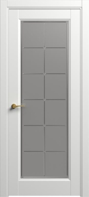 Межкомнатная дверь CLASSIC 51 Шелк, (90) Белый шелк, 600/700/800*2000 мм.