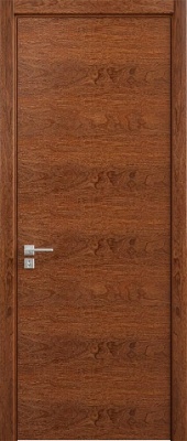 Межкомнатная дверь Практика Б10 Строганный шпон, Сукупира, 600/700/800/900*2000 мм.