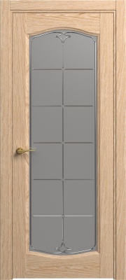 Межкомнатная дверь CLASSIC 55 Шпон, (91) Дуб классический, 600/700/800*2000 мм.