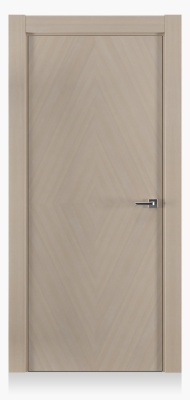 Межкомнатные двери NATURE CRYSTAL ДГ Шпон, Латте, 600/700/800/900*2000 мм.