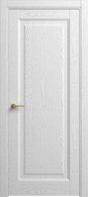 Межкомнатная дверь CLASSIC 61 Структурированная эмаль, (35) Ясень белый, 600/700/800*2000 мм.