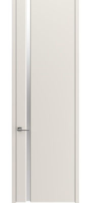Межкомнатная дверь SKYLINE 104 Монохромный кортекс, (391) Milky, 600/700/800*2300 мм.