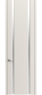 Межкомнатная дверь SKYLINE 102 Монохромный кортекс, (391) Milky, 600/700/800*2300 мм.