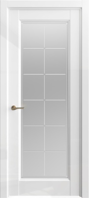 Межкомнатная дверь CLASSIC 51 Лак-акрилат, (78 ГЛ) Белый глянцевый, 600/700/800*2000 мм.