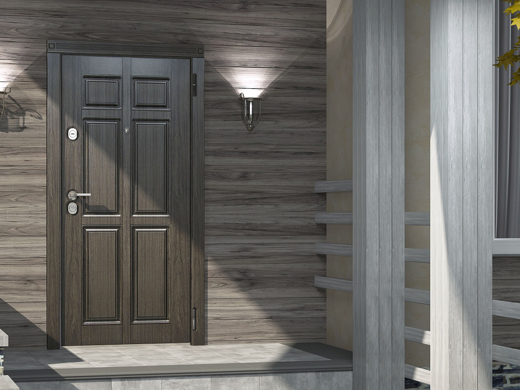 Входная дверь Стальная линия для дома Входная дверь Стальная линия для дома