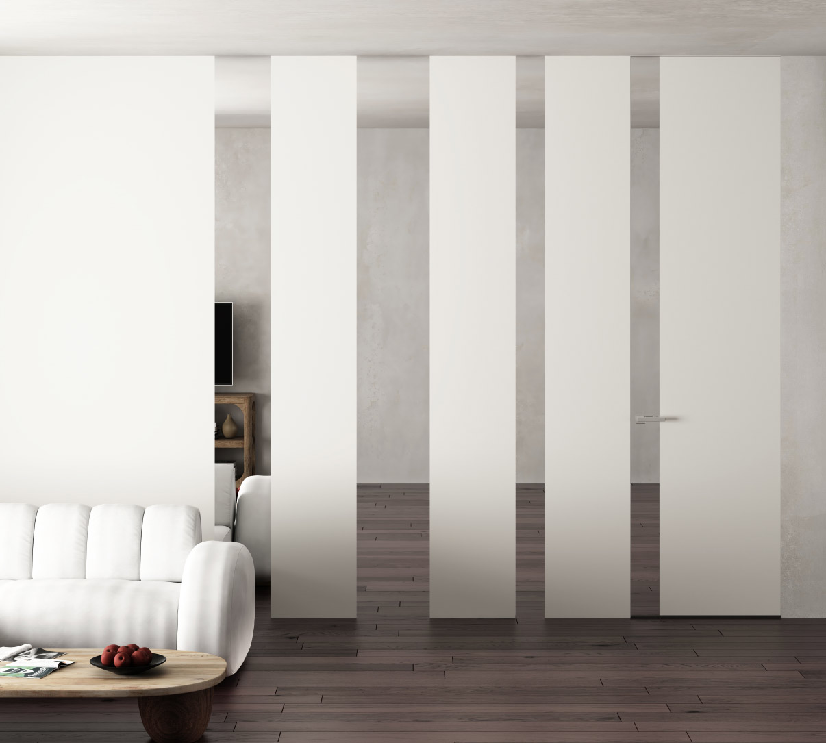 Стеновые панели SOFIA со стеклом