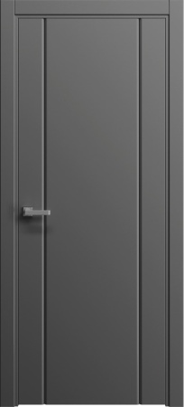 Межкомнатная дверь ORIGINAL 03 Шелк, (331) Грифельный шелк, 600/700/800*2000 мм. «Sofia» в Ярославле
