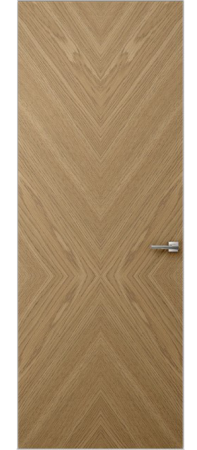 Межкомнатные двери MODULA 5 Натуральный шпон (ROVERE Naturale) «Perfecto Porte» в Ярославле