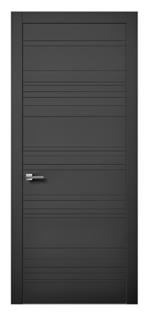 Межкомнатные двери LINEA 1 Эмаль (Laccato Nero) «Perfecto Porte» в Ярославле