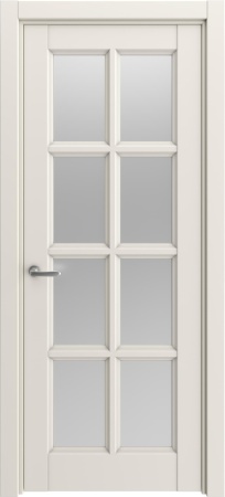 Межкомнатная дверь CHALET 48 Монохромный кортекс, (391) Milky, 600/700/800*2000 мм. «Sofia» в Ярославле