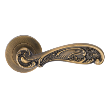 Дверная ручка GENESIS FLOR ANT.COFFEE 20G Античный кофе