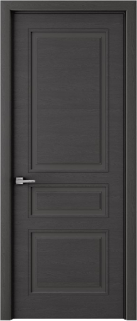 Межкомнатные двери SOLO 032 Крашенный шпон (FRASSINO Nero) «Perfecto Porte» в Ярославле