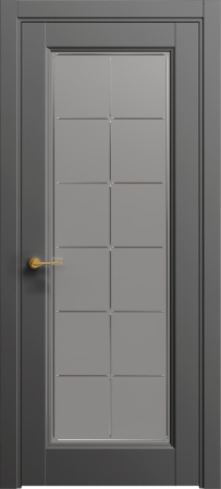 Межкомнатная дверь CLASSIC 51 Шелк, (331) Грифельный шелк, 600/700/800*2000 мм. «Sofia» в Ярославле