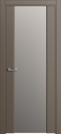 Межкомнатная дверь ORIGINAL 01 Монохромный кортекс, (396) Coffee, 600/700/800*2000 мм. «Sofia» в Ярославле