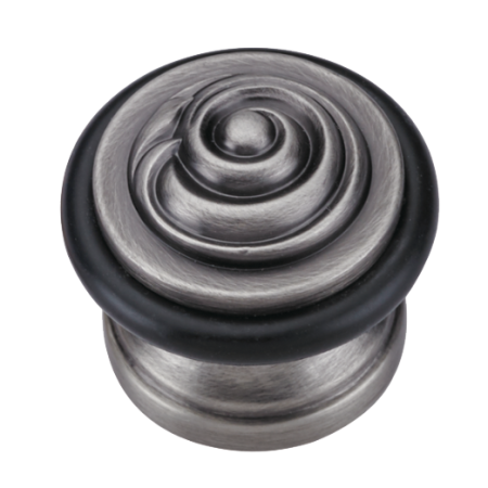 Дверной ограничитель G019 BL.SILVER Черненое серебро