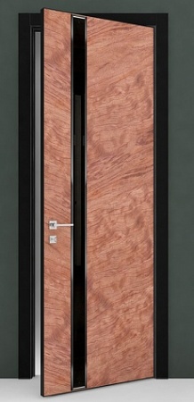 Глянец ГЛ40-Ф Шпон + скрытый короб «Дверной лидер» в Ярославле