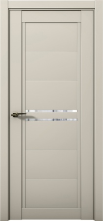 Межкомнатная дверь Кобальт Со 4 Полипропиленовая пленка, Силк грей, 600/700/800*2000 мм. «AURUM DOORS» в Ярославле