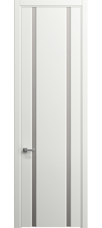 Межкомнатная дверь SKYLINE 102 Лак-акрилат, (78 МЛ) Белый матовый, 600/700/800*2300 мм. «Sofia» в Ярославле