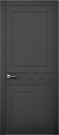 Межкомнатные двери LINEA 12 Эмаль (Laccato Nero) «Perfecto Porte» в Ярославле