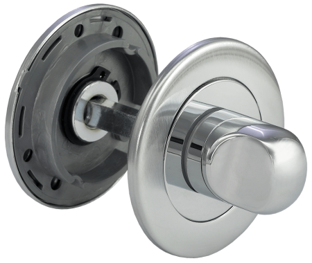 Завертка сантехническая Morelli Luxury LUX-WC CSA/CRO Матовый хром/хром