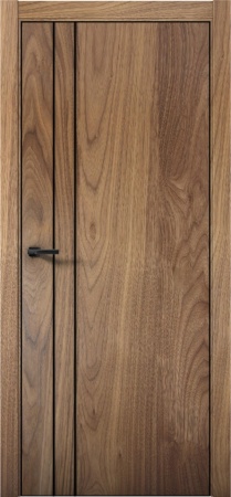 Межкомнатная дверь Плутоний Pu 4 Полипропиленовая пленка, Орех пекан, 600/700/800*2000 мм. «AURUM DOORS» в Ярославле