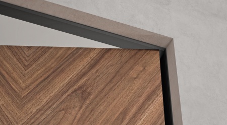 Межкомнатные двери MODULA 5 Натуральный шпон «Perfecto Porte» в Ярославле