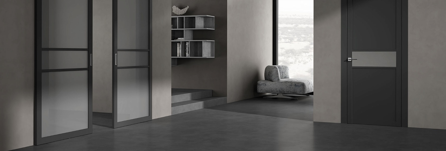 Межкомнатные двери TESLA 4 Шпон+Эмаль «Perfecto Porte» в Ярославле