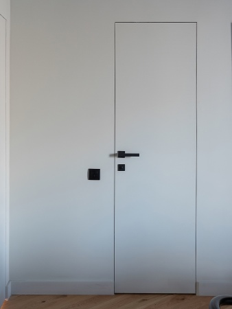 Скрытая дверь Invisible на себя, Под грунт, 600/700/800*2000 мм. «Sofia» в Ярославле