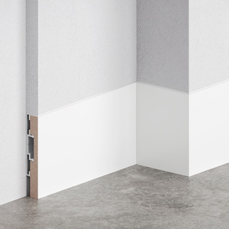 Плинтус Invisible 80 мм., шелк грифельный «Sofia» в Ярославле Плинтус Invisible 80 мм., шелк грифельный «Sofia» в Ярославле