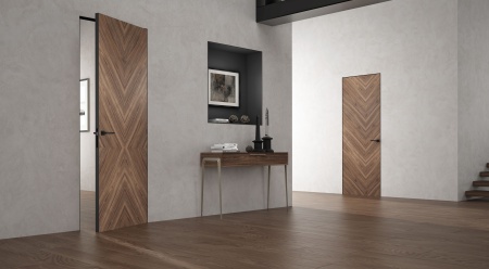 Межкомнатные двери MODULA 5 Натуральный шпон «Perfecto Porte» в Ярославле