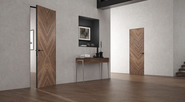 Межкомнатные двери MODULA 5 Натуральный шпон «Perfecto Porte» в Ярославле