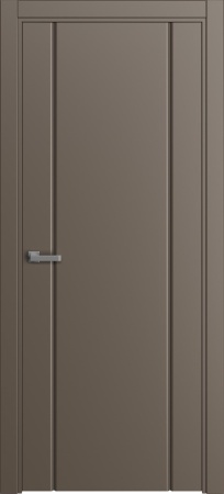 Межкомнатная дверь ORIGINAL 03 Монохромный кортекс, (396) Coffee, 600/700/800*2000 мм. «Sofia» в Ярославле