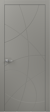 Межкомнатная дверь ATLAS ATL6 COLOR (матовая эмаль) 600/700/800*2000 мм. «ОКЕАН» в Ярославле