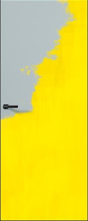 Скрытые двери Цирконий Invisible от себя, Под покраску, 600/700/800*2100 мм. «AURUM DOORS» в Ярославле