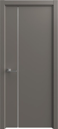 Межкомнатная дверь VISION 43 Монохромный кортекс, (396) Coffee, 600/700/800*2000 мм. «Sofia» в Ярославле